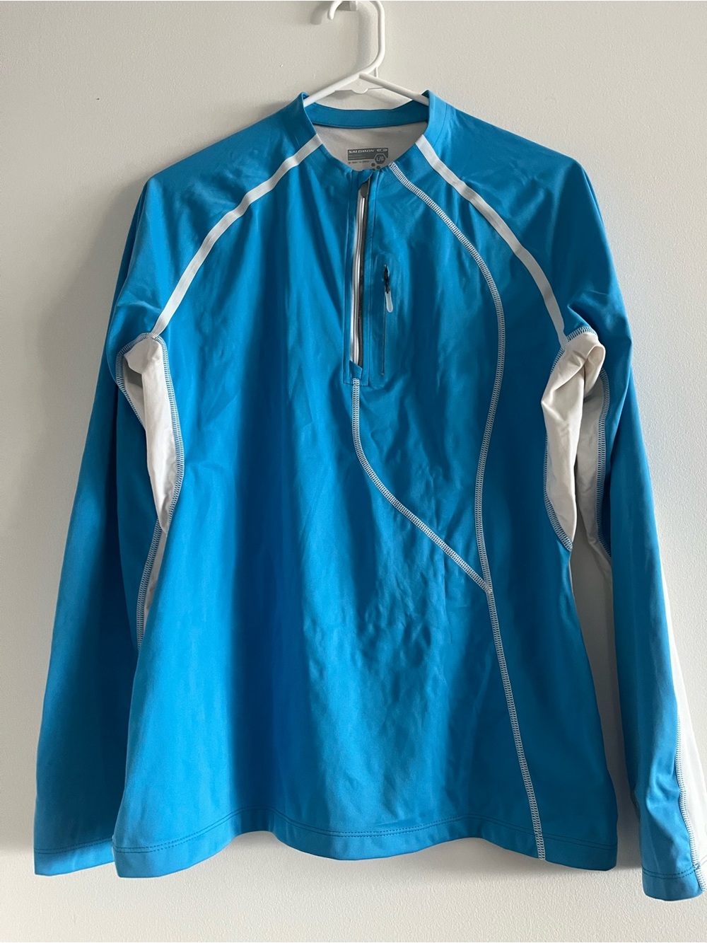 Women’s Salomon Blue Long-Sleeve Active Shirt